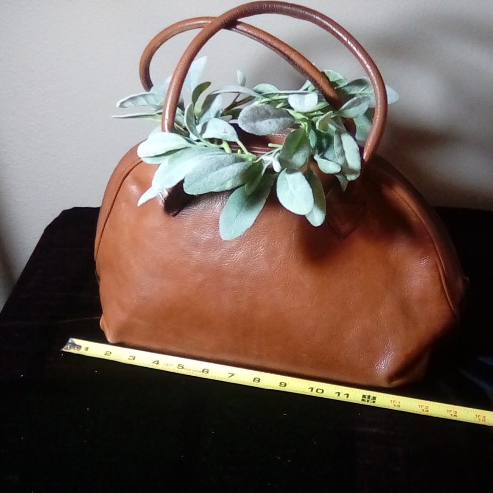 Vintage Woodward leather handbag